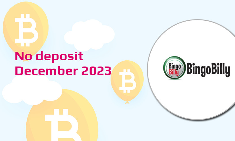 Latest BingoBilly Casino no deposit bonus 9th of December 2023